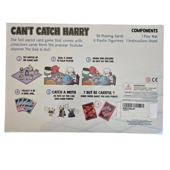 Can't Catch Harry An Odd 1s Out Card Game For Ages 6+  2-6 Players 10-20 Minutes - Picture 2 of 5